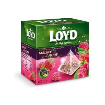 Loyd Tea Maliny a jahody ovocný čaj 20 sáčků