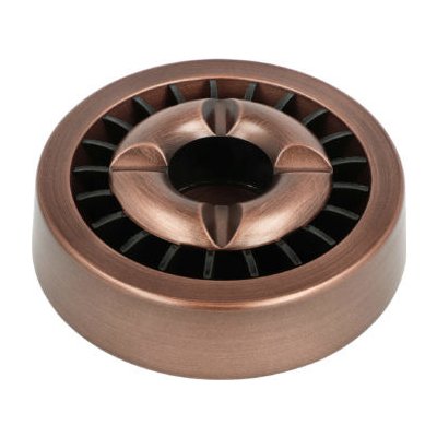 Cigaretový popelník kovový kulatý Copper 13cm – Zboží Dáma