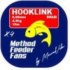 Rybářské lanko Method Feeder Fans Šňůra Hooklink Braid X4 15m 0,08mm