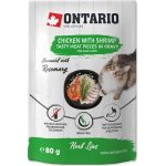Ontario Herb Cat Chicken with Shrimps 80 g – Hledejceny.cz