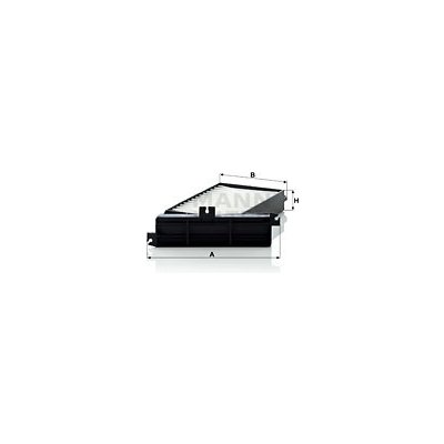 Filtr, vzduch v interiéru MANN-FILTER CU 2709 – Hledejceny.cz