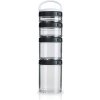 Shaker Zásobník BlenderBottle GoStak® Starter 4 Pak - černý/průhledný