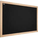 Allboards TB75NAT Tabule křídová v dřevěném přírodním rámu 70 x 50 cm – Zboží Mobilmania