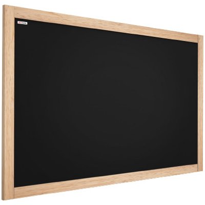 Allboards TB75NAT Tabule křídová v dřevěném přírodním rámu 70 x 50 cm – Zboží Mobilmania
