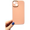 Pouzdro a kryt na mobilní telefon Apple Pouzdro Vennus case Silicone Lite iPhone 14 Světle růžové