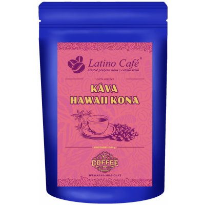 Latino Café Káva Hawaii Kona zrnková 1 kg – Hledejceny.cz