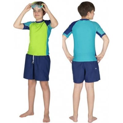 Mares SEASIDE RASHGUARD SHIELD JUNIOR Zelená – Zbozi.Blesk.cz