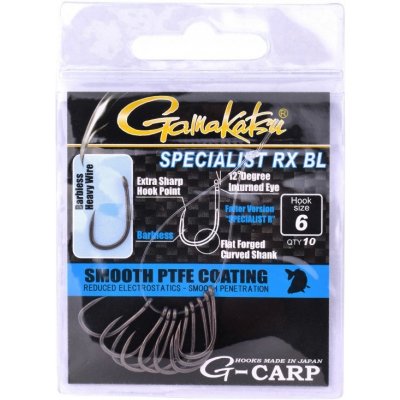 Gamakatsu G-Carp Specialist RX BL vel.6 10ks – Zbozi.Blesk.cz