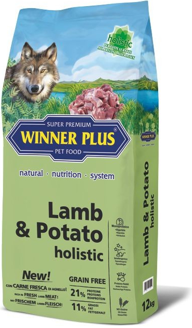 WINNER PLUS Holistic Lamb and Potato 12 kg