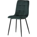 Autronic CT-281 GRN4 zelená sametová látka nohy černý kov – Zboží Dáma