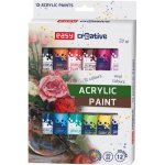 Akrylové barvy 20 ml, 12 barev – Hledejceny.cz