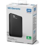 WD Elements Portable 2TB, WDBU6Y0020BBK-EESN – Zboží Živě