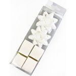 Pro Háčkování Sada stuhy a mašle jednobarevné 4 ks bílá – Sleviste.cz