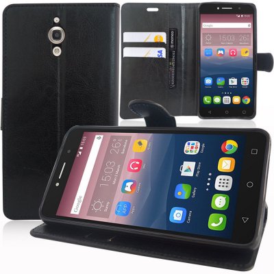 Pouzdro Alcatel Pixi 4 6 3G černé – Zboží Mobilmania