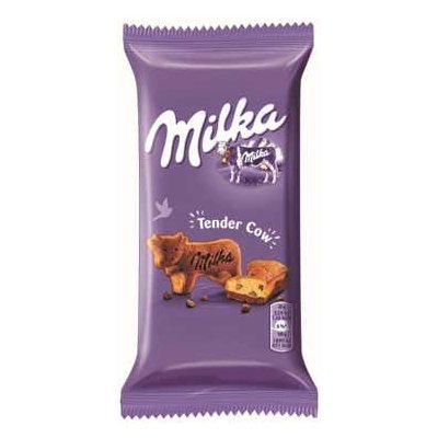 Milka Tender Cow jemné pečivo s kousky čokolády 28 g od 9,9 Kč - Heureka.cz