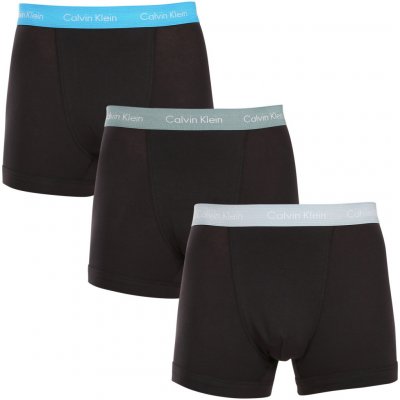 Calvin Klein 3 Pack pánské boxerky černé (U2662G-N22)