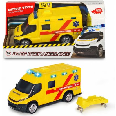 Dickie Ambulance Iveco česká verze 18 cm – Zboží Dáma