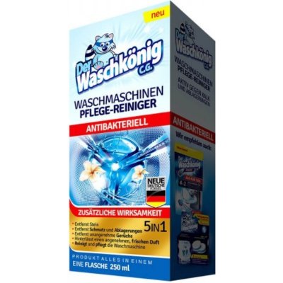 Waschkönig čistič pračky anibakteriální 250 ml – HobbyKompas.cz