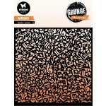 Studio Light Šablona Grunge", 15x15 cm Noty – Hledejceny.cz