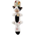 Dog Fantasy Recycled Toy kráva pískací s kapsičkou na pamlsky 50 cm – Zboží Dáma