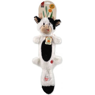 Dog Fantasy Recycled Toy kráva pískací s kapsičkou na pamlsky 50 cm – Zboží Dáma