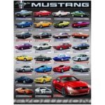 EuroGraphics Vývoj Fordu Mustang 1000 dílků – Zboží Mobilmania