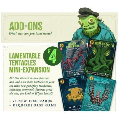 Tettix Games Deep Regrets Lamentable Tentacles – Zboží Živě