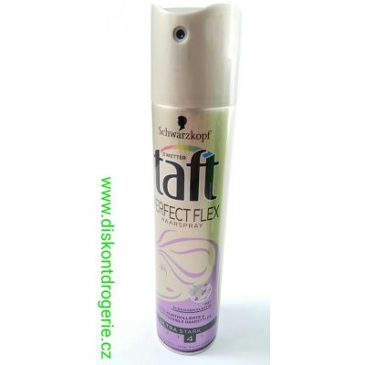 Taft Perfect Flex ultra silná fixace a flexibilita lak na vlasy 250 ml – Zbozi.Blesk.cz