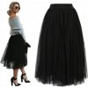 Dámská sukně Fashionweek dlouhá tylová sukně MD782 černá
