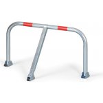 Sklopná parkovací zábrana oblouková, výška 430 mm – HobbyKompas.cz