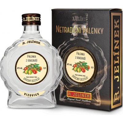 Rudolf Jelínek Oskerušovice budík 42% 0,7 l (holá láhev) – Sleviste.cz