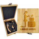 Sablio Dárková sada na víno Game over 2: 147×168×49 mm – Hledejceny.cz