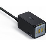 AOHI Magcube, nabíječka, 2x USB-C + 2x USB-A, 120W, černá | Zboží Auto