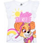 Dívčí tričko Paw patrol sunshine bílé – Hledejceny.cz