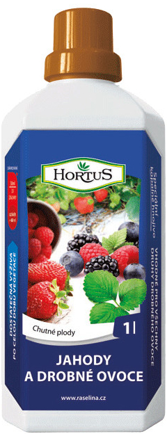 HORTUS -hnojivo pro jahody a drobné ovoce 1 l