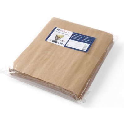 Hendi Pergamenový papír na hranolky a občerstvení, Béžová, 500 ks., 200x250mm – Zbozi.Blesk.cz