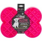 LickiMat SloDog Small lízací zpomalovací miska kost – Sleviste.cz