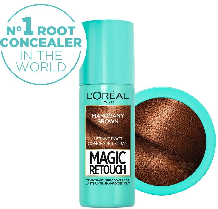 L\'Oréal Magic Retouch Instant Root Concealer Spray 06 Mahogany Brown 75 ml