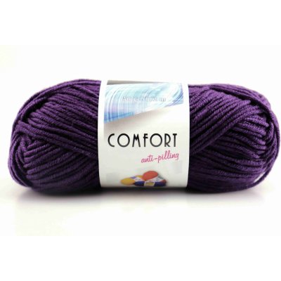 Vlnap příze Comfort 53793 tmavě fialová