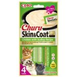 Churu Cat Skin & Coat Chicken & Scallop 4 x 14 g – Zbozi.Blesk.cz