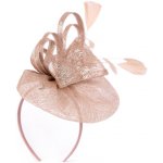 Fascinátor - stříbrný – Zboží Mobilmania