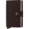 Pouzdro na doklady a karty Secrid Miniwallet Original Dark Brown