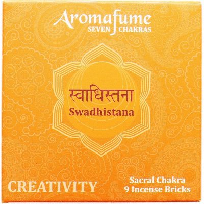 Nefertitis Vonné cihličky Aromafume pro 2. čakru 40 g 9 ks – Zboží Dáma