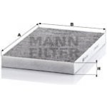 Filtr, vzduch v interiéru MANN-FILTER CUK 3037 – Hledejceny.cz