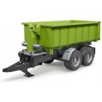 Bruder 2035 Zelený vůz se sklápěcím kontejnerem – Zboží Mobilmania