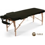 Fabulo USA Dřevěný masážní stůl Fabulo UNO Set 186x71 cm černá 186 x 71 cm 13,2 kg