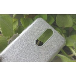 Pouzdro Blink Case LG Q7 - stříbrné