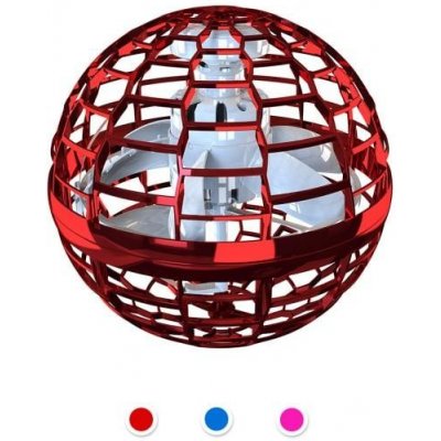 Létající spinner Flynova Pro dronový míč Červená