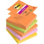 3M POSTIT Samolepicí blok na poznámky, „Z“, 76 × 76 mm, 5 × 90 listů, 3M POST-IT „Super Sticky Boots“, různé barvy 7100258789 – Hledejceny.cz