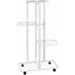 HangarStore Stojan na rostliny 343116 bílý železo – Zboží Dáma